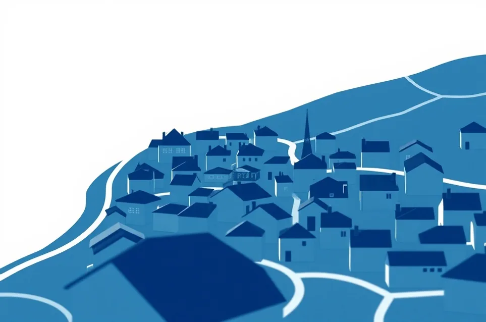 Carte du secteur d'intervention autour de La Roche-sur-Foron (74800)